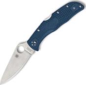 C243PCBL - Couteau SPYDERCO Endela Lightweight CPM SPY27 Blue