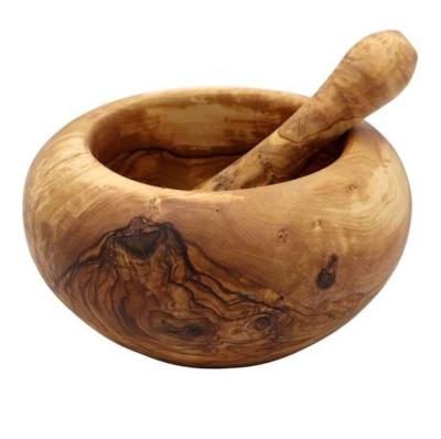 CD.515 - Mortier Rond Ø15cm avec Pilon Olivier