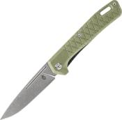 GE007530 Couteau GERBER Zilch Lichen Green Lightweight