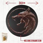 WWP1 - The Witcher - Plaque Murale pour les Epées Steel and Silver