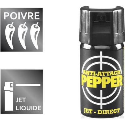 TW7213 - Bombe Anti-Agression 40 ml Anti-Attack Pepper Jet Liquide