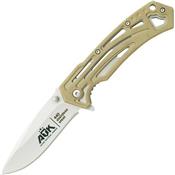 16428 - Couteau ATK Captain Beige + tui - Aitor Tactical Knives