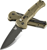 BEN9070SBK-1 - Couteau Automatique BENCHMADE Claymore Foliage Green