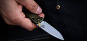 BEN533SL-10 - Couteau BENCHMADE Mini Bugout Woodland Green