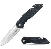 TF2015BK - Couteau Rescue TAC FORCE Ouverture Assiste Black