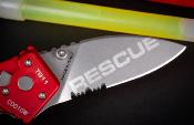 0164SWRED - Couteau de Sauvetage EXTREMA RATIO T911 Rescue Red 