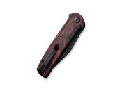 C20041C1 - Couteau CIVIVI Cachet G10 Rouge Noir Blackwash