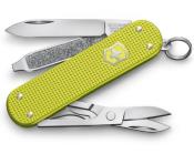 0.6221.L23 - Couteau VICTORINOX Classic Alox Electric Yellow - Edition Limite 2023