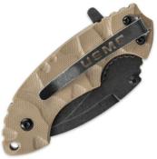 UC3201 - Couteau UNITED CUTLERY USMC Scorching Sands G10 Hawkbill