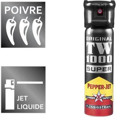 TW413 - Bombe Anti-Agression 75 ml Gel Pepper-Fog OC