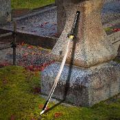 KFDS1 - Katana Forgé Le Dernier Samouraï avec Kit d'Entretien et Support