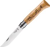 OP002333 - Couteau OPINEL N8 VRI Animalia Livre