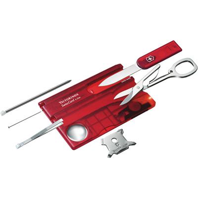 0.7300.T - Swisscard Lite VICTORINOX Rouge Bleu ou Noir