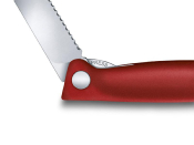 6.7831.FB - Couteau Office Pliant VICTORINOX Swissclassic 11 cm Rouge à Dents