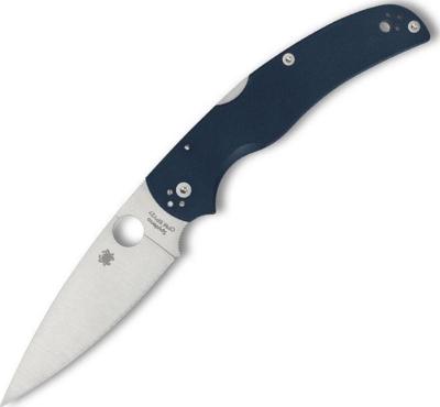 C244GPCBL - Couteau SPYDERCO Native Chief CPM SPY27 Bleu