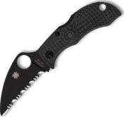 MBKWSBK - Couteau SPYDERCO Manbug All Black