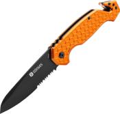 01DG002 - Couteau BOKER PLUS Srie Dnges Basic Rescue Orange