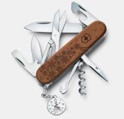 1.3701.63E1 - Couteau VICTORINOX Climber Wood Winter Magic Edition Limit�e 2025