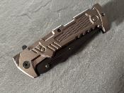 3818 - Couteau TAC FORCE Kalashnikov Speedster Brown