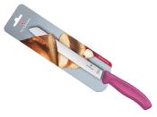 6.8636.21L5B - Couteau  Pain VICTORINOX SwissClassic 21 cm Rose