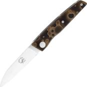 64242 - Couteau SALAMANDRA Noir/Bronze