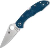 C11PCBL - Couteau SPYDERCO Delica 4 CPM SPY27 Bleu