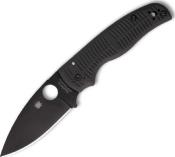 C229GMCBKP - Couteau SPYDERCO Shaman Salt Black