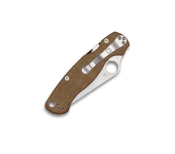 C81MPCW2 - Couteau SPYDERCO Para Military 2 Cru-Wear Brown Micarta