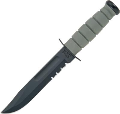 KA5012 - Poignard KA-BAR Fighting Utility Knife Serrated Foliage Green