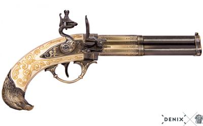 P5306 - Pistolet 3 Canons DENIX FRANCE S. XVIII