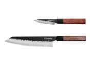PM8S.SGCS - Coffret 2 Couteaux SAYUTO Sequoia San Mai Chef et Office