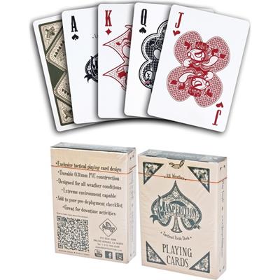 MXTACDECK - Jeu de 52 cartes MAXPEDITION