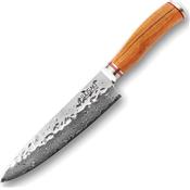 WU8002 - Couteau Chef WUSAKI Damas Olivier