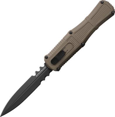 BEN3370SGY-1 - Couteau Automatique BENCHMADE Claymore Ranger Green Grivory Dagger