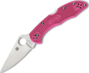 C11FPPNS30V - Couteau SPYDERCO Delica 4 Rose