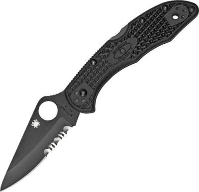 C11PSBBK - Couteau SPYDERCO Delica 4 All Black