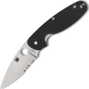 C245GPS - Couteau SPYDERCO Emphasis Blak Semi Dente