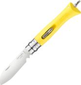 OP001804 - Couteau OPINEL N09 Bricolage Jaune