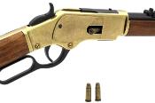 P5318 - Fusil DENIX Winchester Modèle 73 Or Ejectable 3 Balles