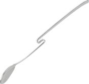 1073 - Cuiller  Confiture Coude Inox