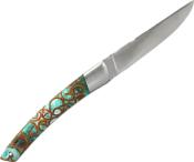 CH21113V - Couteau Le Thiers Cannelle Vert COUTELLERIE CHEVALERIAS