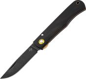 01BP0042 - Couteau BOKER PLUS Rusticus Medium All Black Eb�ne