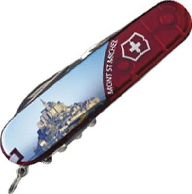 1.3603.TE11 - Couteau VICTORINOX Spartan Rubis Mont Saint Michel