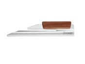 50501 - Ramasse-Miettes TRIANGLE en Prunier Inox 14 cm