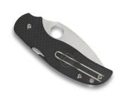 C123PBK - Couteau SPYDERCO Sage 5 FRN Lightweight CPM S30V Noir