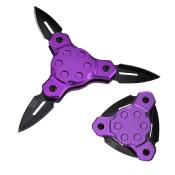 PPFTS6 - Etoile à Lancer / Shuriken Pliante PERFECT POINT Mauve 