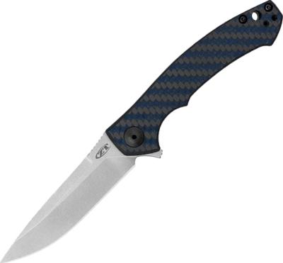 ZT0450BLUCF - Couteau ZERO TOLERANCE 0450 Blue Carbon Fiber