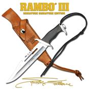 RB9433 - Mini Couteau RAMBO III Sylvester Stallone Signature Licence Officielle
