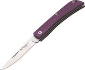 MAS163MR - Couteau MASERIN Scout Micarta Rouge/Violet