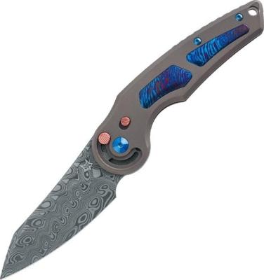 FOX555DPB - Couteau FOX Jupiter Titanium Timascus Damas